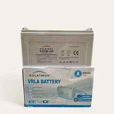 Batteria 200ah 12volt per kit fotovoltaico pannelli energia solare camper nautic