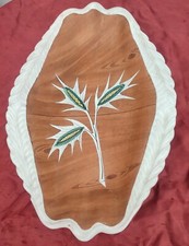 Piatto  centrotavola Ceramica FIAMMA  vintage 