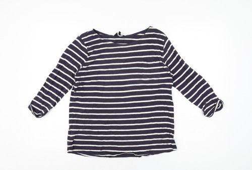 Shirt donna blu righe - a,