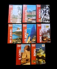 lotto 8 dvd città del mondo de agostini 2004 perfetti