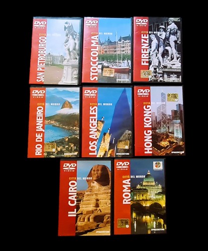 Lotto dvd città del mondo - dvd,