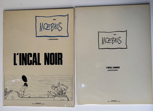 Lot moebius incal noir - tl, &