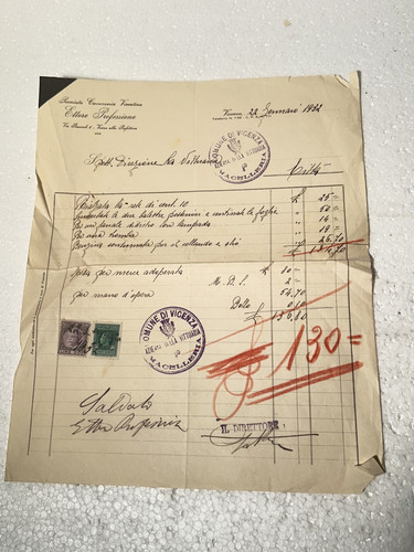 Fattura carrozzeria automobili - fattura,