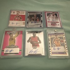 Lotto 6 carte autografate Kyle