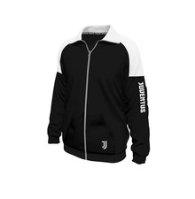 Felpa full zip in cotone