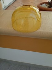 COPPA VETRO LAMPADE LAMPADARI VINTAGE 