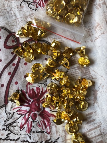 Campanelline dorate natale - 50,