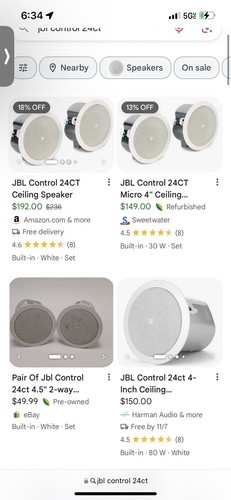 Jbl altoparlante da - 24,