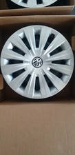 4 cerchi in ferro  15 con copricerchi wv golf7 originali  come nuovi usati pochi
