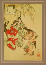 stampa moderna scena di vita 