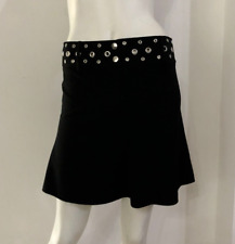 DENNY ROSE Gonna nera borchie - Varie taglie