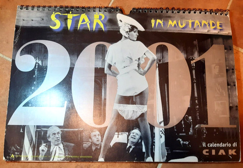 Ciak calendario 2001 star in - calendario,