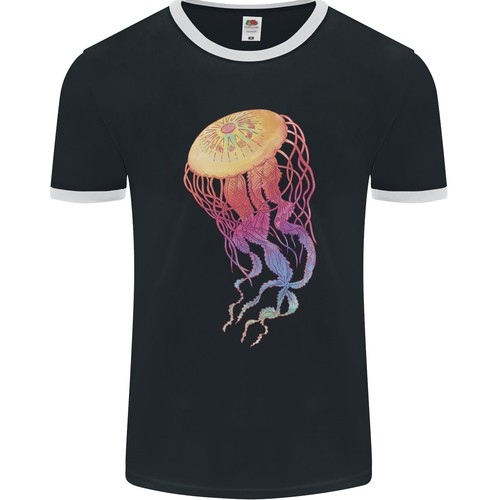 Shirt ringer uomo con - ringer,