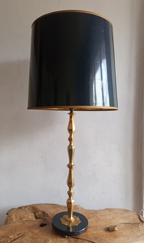 Lampada vintage ottone - ottone, e