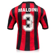 Maglia del AC Milan del 1994 autografata da Paolo Maldini