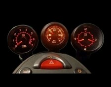 Set Kit Brabus Fortwo Smart 450 Gauges Gauge Indicatori 