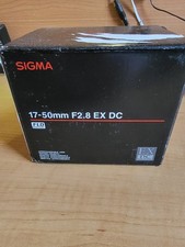 Sigma 17-50mm F2.8 EX DC HSM