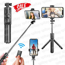 Smartphone selfie stick Bluetooth treppiede asta telescopica telecomando cellulare DHL