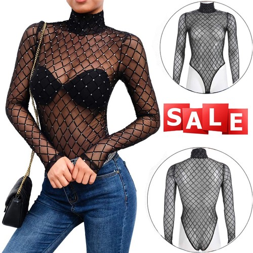 Body donna manica lunga top