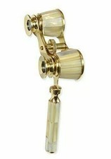 Binocolo opera ottone manico