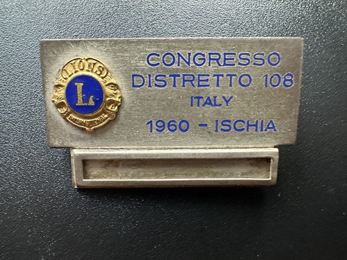 Spilla badge lione club - badge,