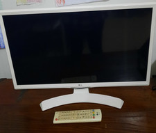 TV LG24MT49VW 24" BIANCA Con Cristalli Liquidi Rotti 