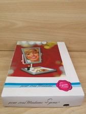 SPECCHIO EGENA LUXUS make up portatile da tavolo girevole base porta cosmetici