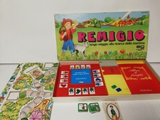 REMIGIO LUNGO VIAGGIO EG EDITRICE GIOCHI GIOCO SOCIETA'  TAVOLO  VINTAGE SCATOLA