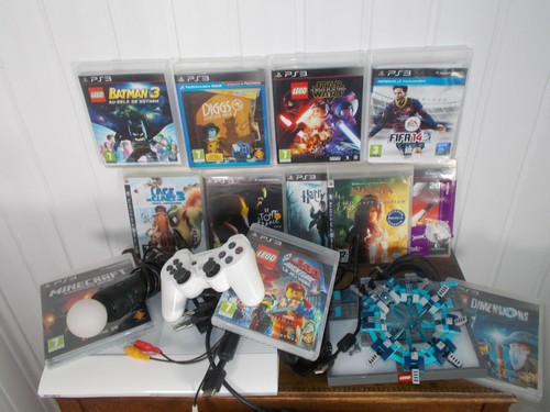 Lot console ps3 playstation - console,