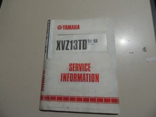 Yamaha XVZ 1200 TD 1300 TD Venture 1984-1989 libretto dati schema elettrico