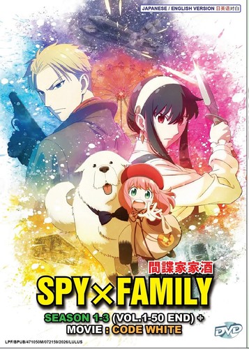 Dvd spy family complete tv - x,