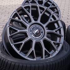 18 Pollici Cerchi DM10 per Audi A4 S4 A5 S5 B8 B9 8E 8H S LINE Con ABE Grau Matt