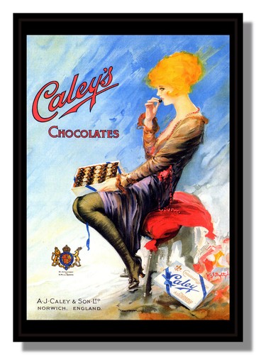 Cayley milk chocolate - cayley's, framed