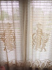 Coppia pannelli tenda pizzo