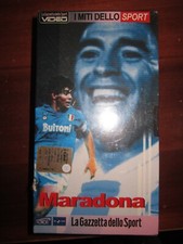 VHS CALCIO MARADONA GAZZETTA