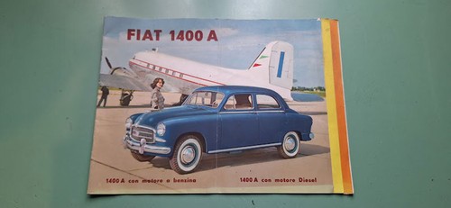 Brochure fiat 1400 diesel - brochure,