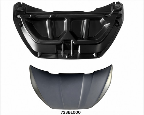 Cofano completo per aixam - cofano,