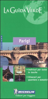 Parigi guida verde michelin - guida,