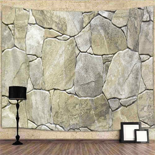 Western rock brick arazzo - western,