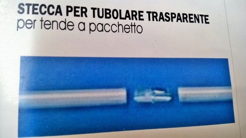 Stecca trasparente per - trasparente, a