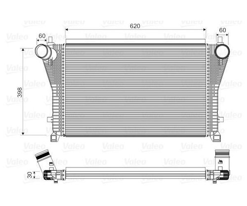 Intercooler valeo 818347 per - valeo,