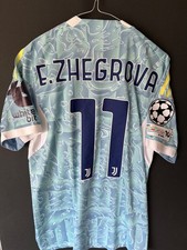 Maglia Zhegrova Juventus match worn issued champions preparata