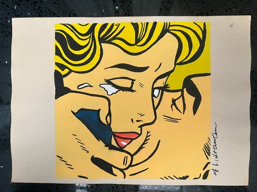 Roy lichtenstein fatto a - lichtenstein,
