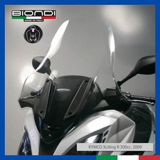Parabrezza Paravento Trasparente con Serigrafia per KYMCO XCITING R 300cc 2009