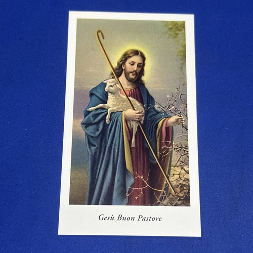 Gesu buon pastore santino - buon,