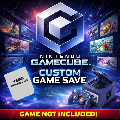 Scheda memoria gamecube - scheda, di