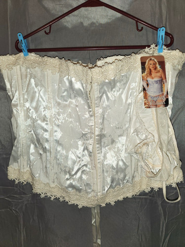 Set perizoma corsetto pizzo
