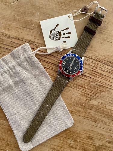 Cinturino orologio fatto - cinturino,