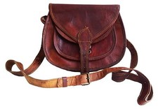 Borsa A Tracolla In Vera Pelle