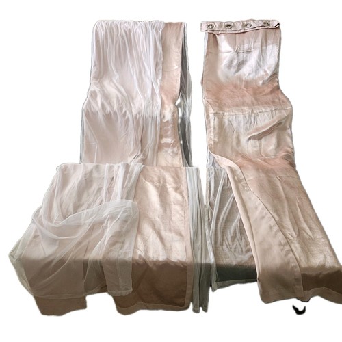 Pannelli tenda raso - 2, rosa
